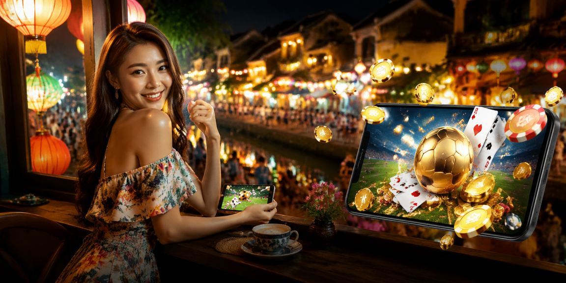 Không gian Hội An minh họa người dùng đọc thông tin bàn bài pm3