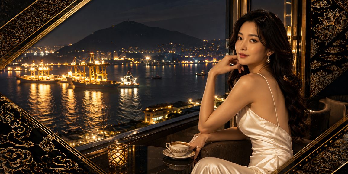 Không gian cà phê Vũng Tàu với người dùng xem thể thao trên di động